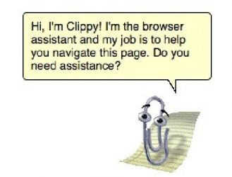 clippy Chatbot timeline
